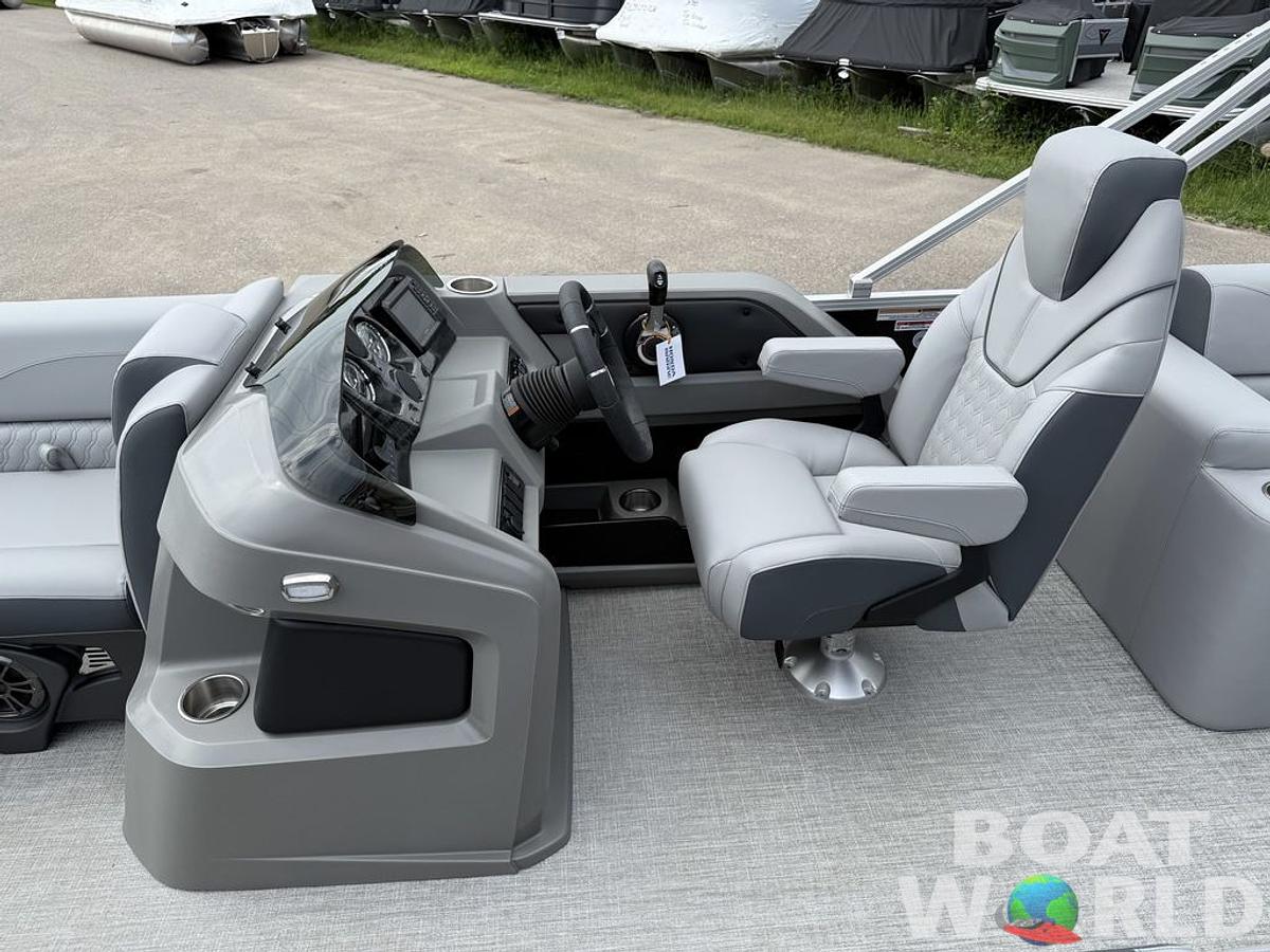 2025 Tahoe Pontoons LTZ 2385 Quad Lounge Shift Flip & Honda 4-Stroke EFI