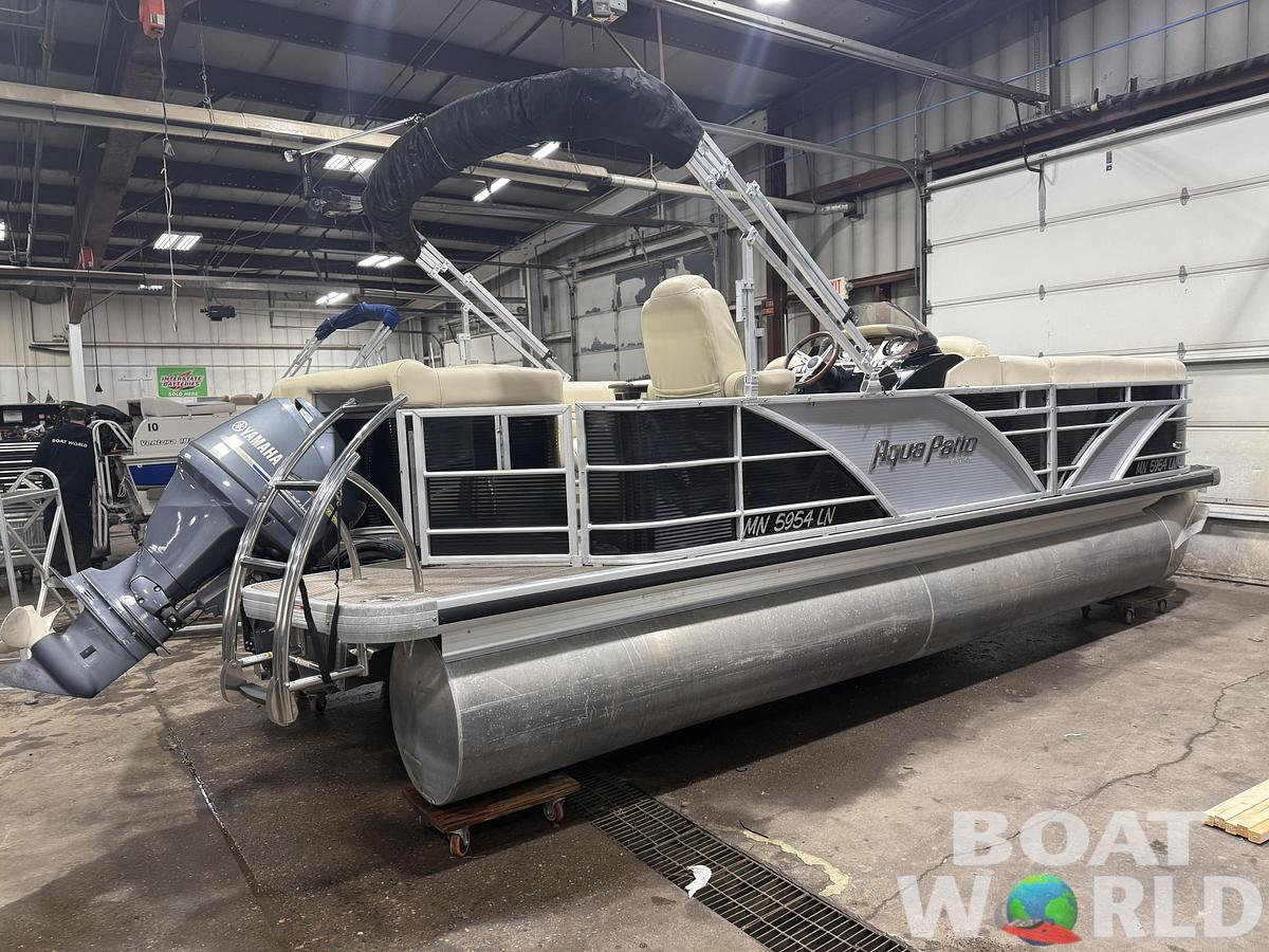 Used 2016 Aqua Patio 20' Cruise Pontoon & 90HP