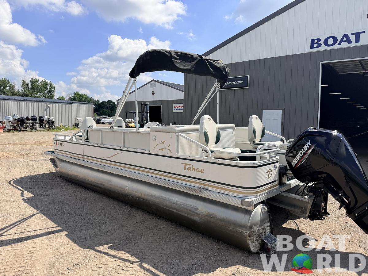 Used 2008 Tahoe Pontoons 22 Fish 'N Fun & (2021) 90HP Mercury 4Stroke EFI -$17,995