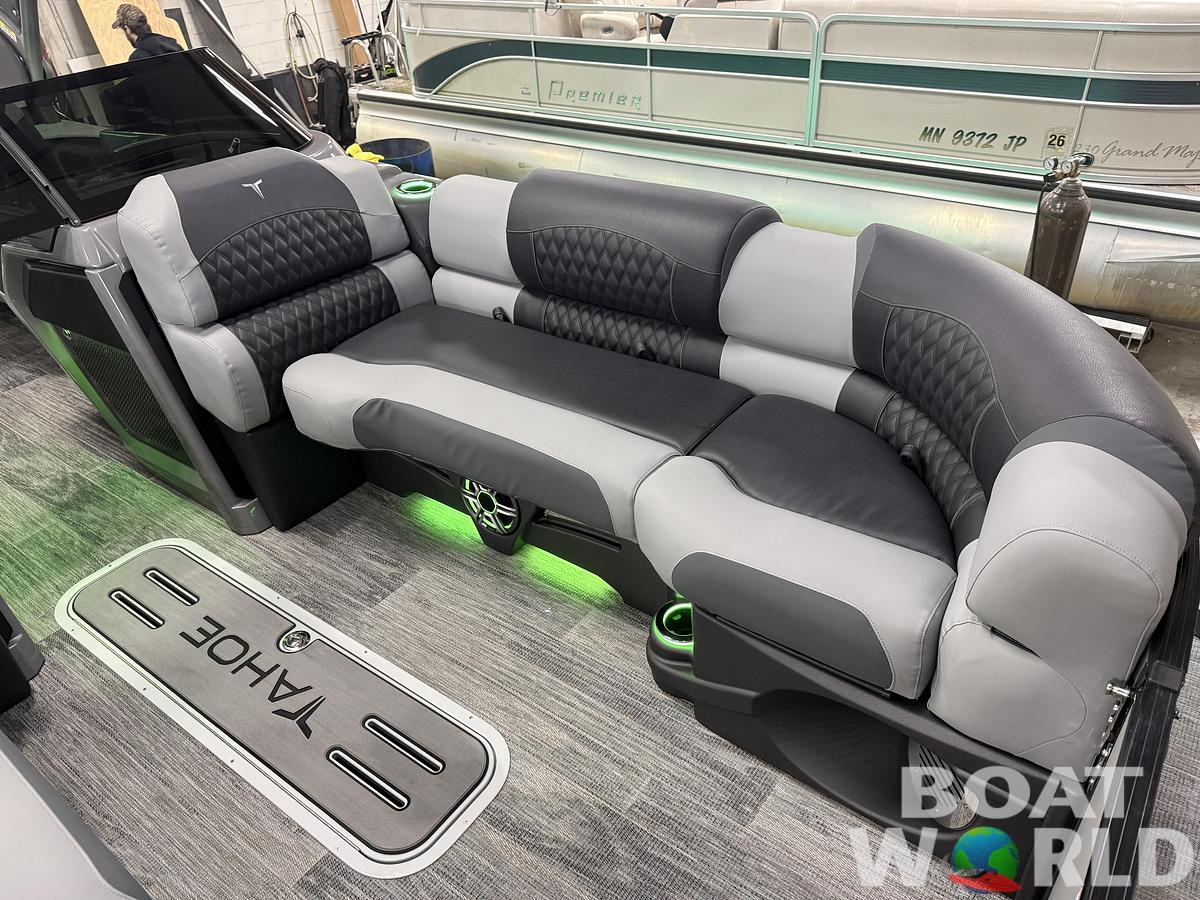 2026 Tahoe Pontoons Grand Tahoe 2585 Elite Windshield Tritoon & Mercury 400HP V10