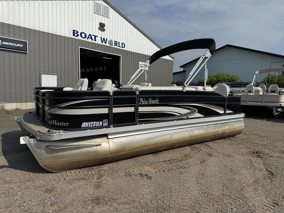 Used 2017 Palm Beach Cast Master 200 Pontoon WITH Sea Legs