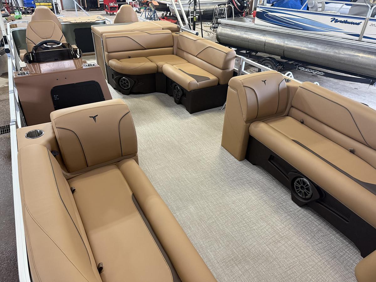 Used 2026 Tahoe Pontoons Sport 2385 Rear Fish & Honda 4-Stroke EFI