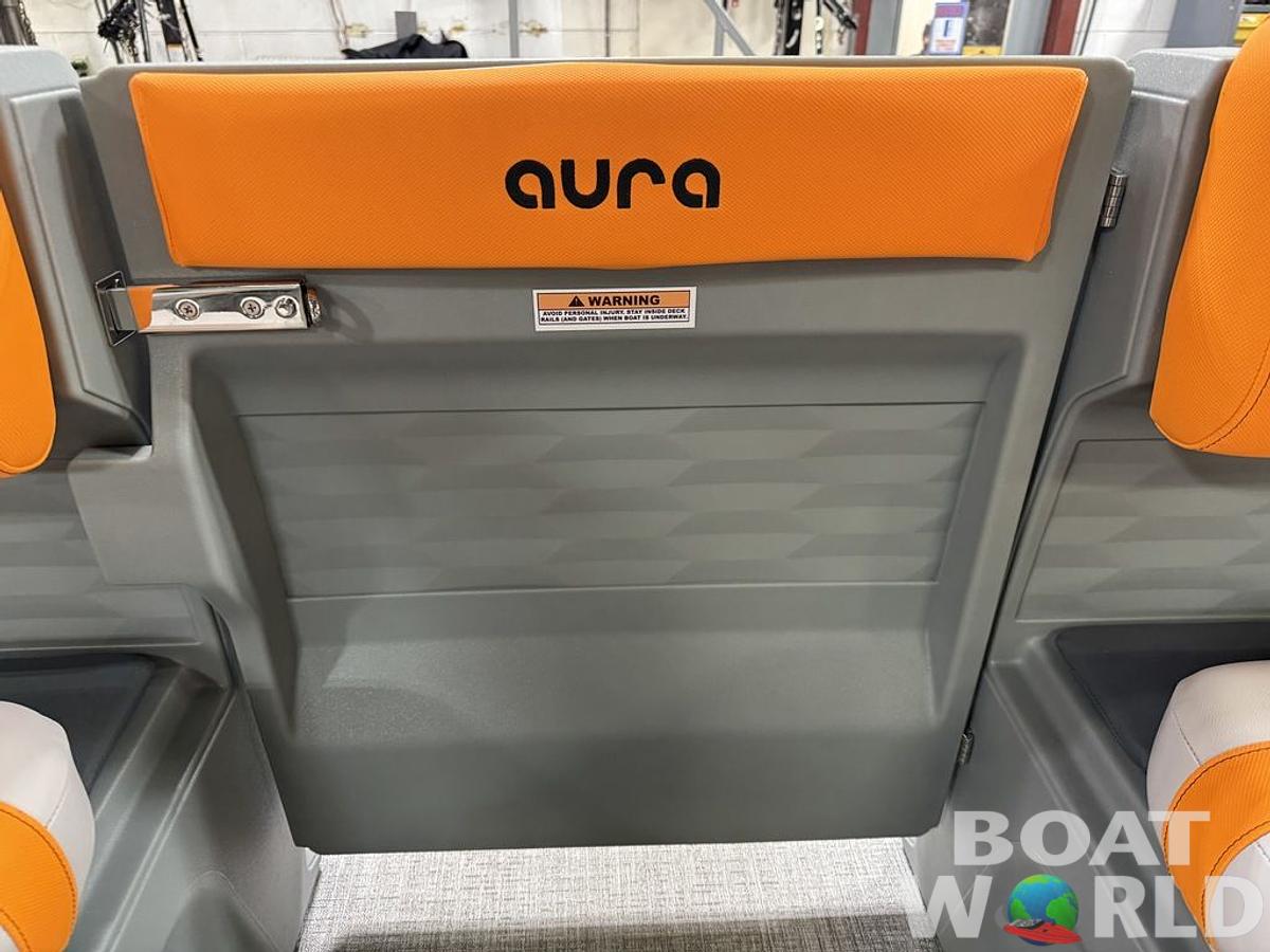 2025 Tahoe Pontoons Aura 2185 Quad Lounge & 90HP 4-Stroke EFI