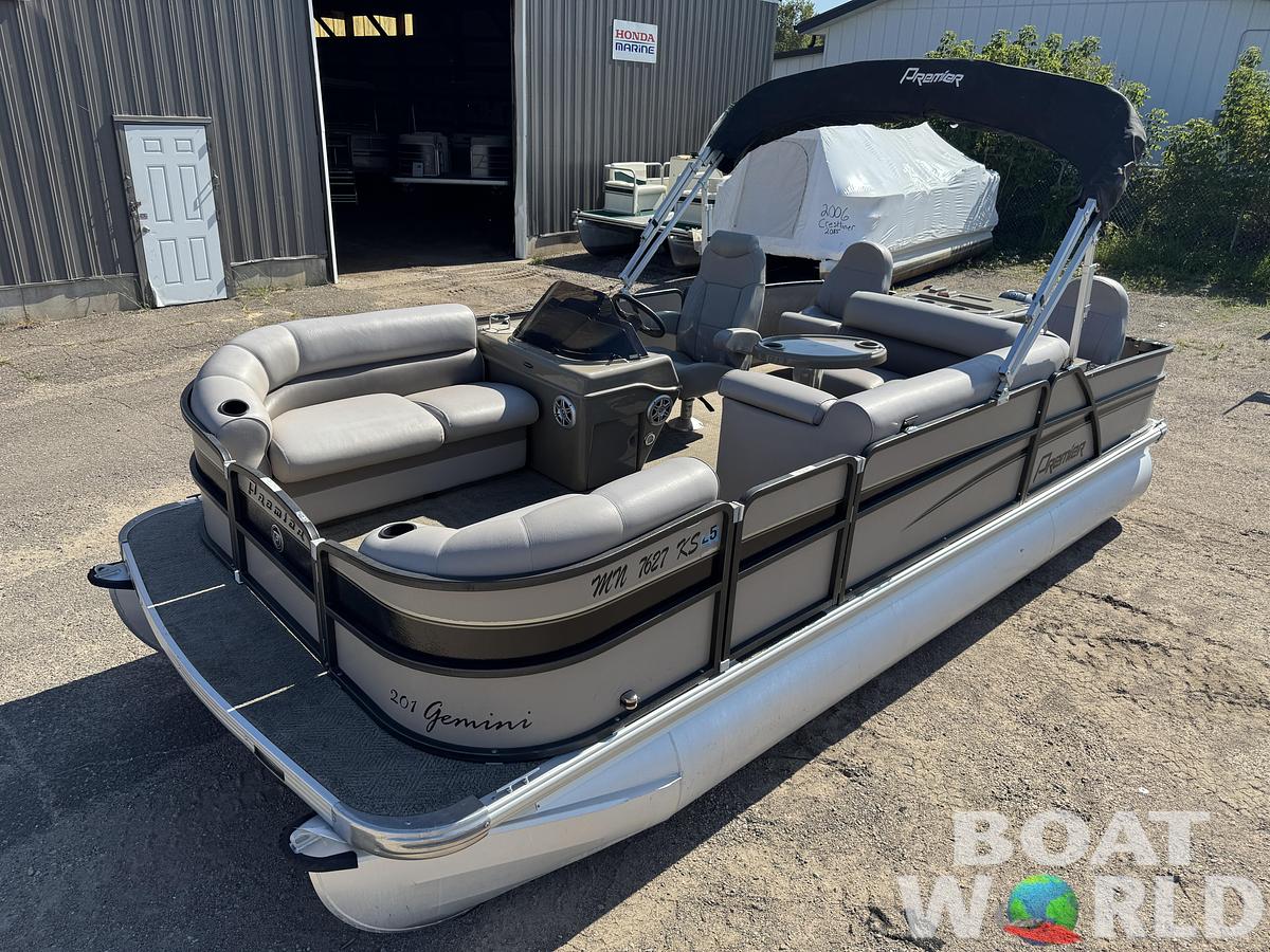 Used 2011 Premier 201 Gemini Fish 'n Cruise Pontoon