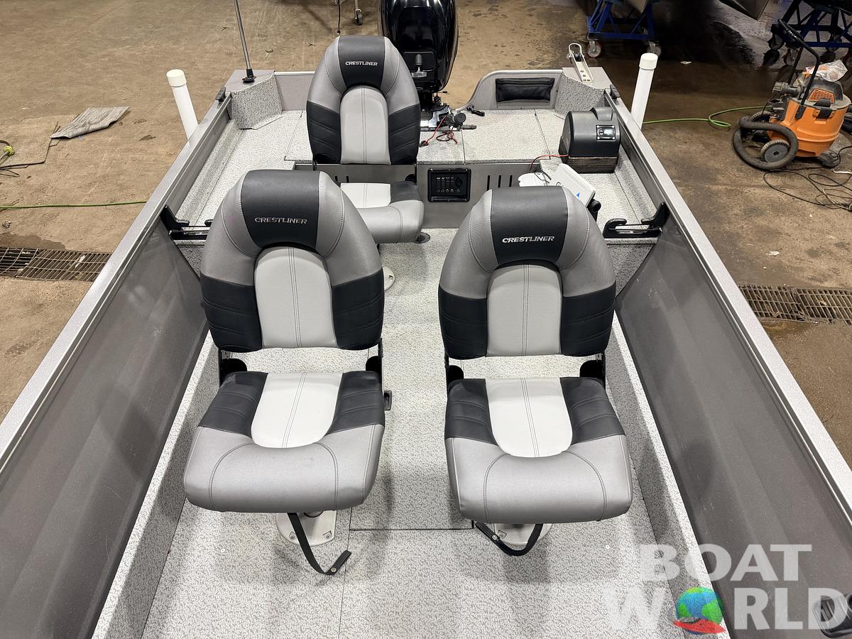 Used 2021 Crestliner 1650 Discovery Aluminum Fishing Boat - $13,995