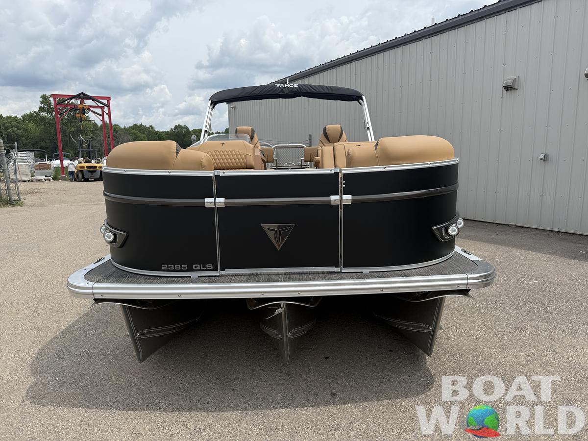 2025 Tahoe Pontoons Cascade 2385 Quad Lounge Shift Tritoon & Honda 4-Stroke EFI