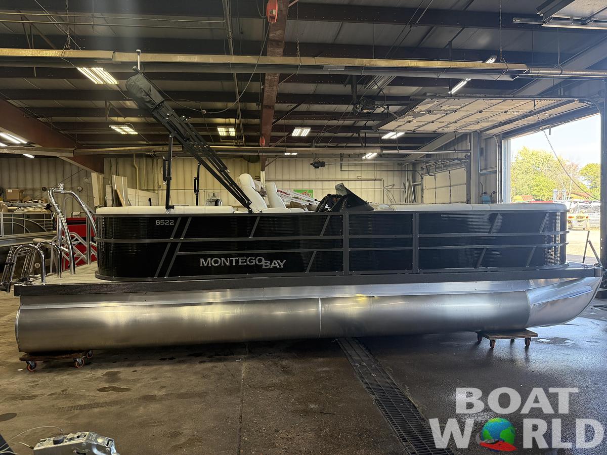 Used 2026 Montego Bay 8522 Quad Lounger BR Deluxe Pontoon 