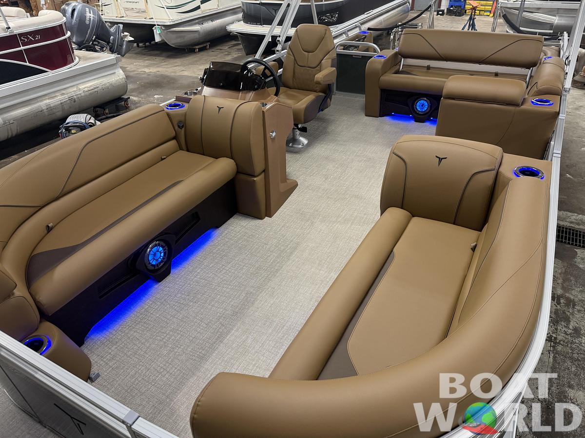 2026 Tahoe Pontoons Sport 2385 Swingback (VRB) Tritoon & Honda 4-Stroke EFI