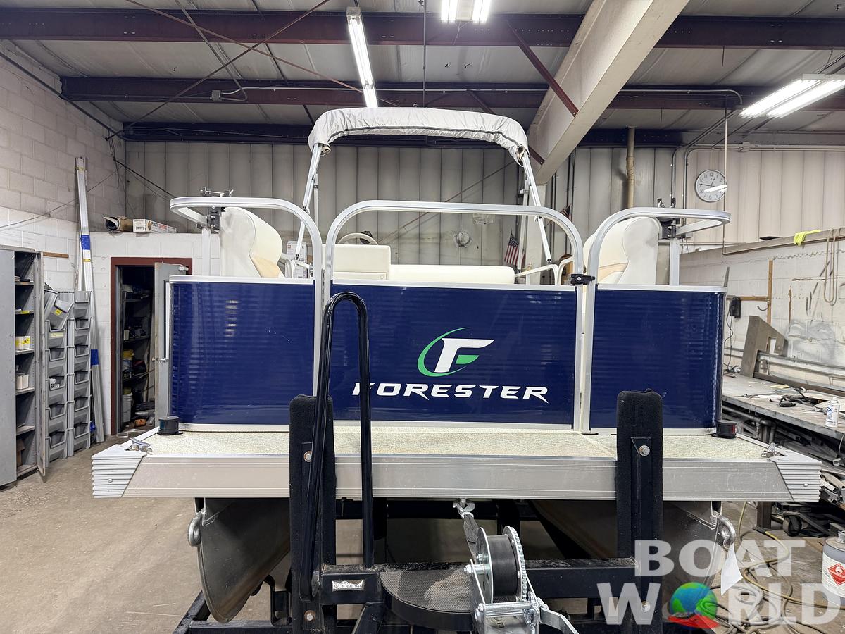 Used 2019 Forester 14' Fish n Fun Pontoon - $10,995