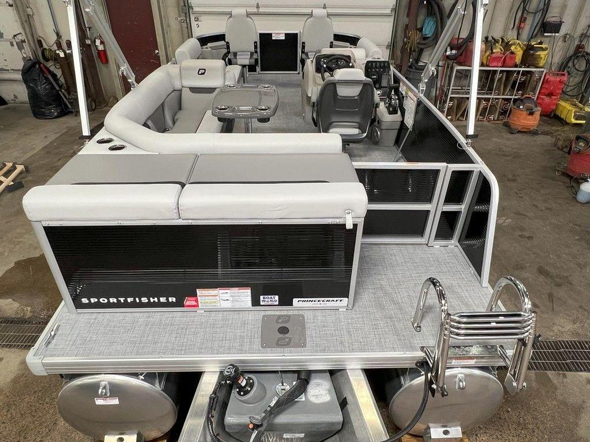 2025 Princecraft 21 Sportfisher 2-S Pontoon & Mercury 4-Stroke EFI