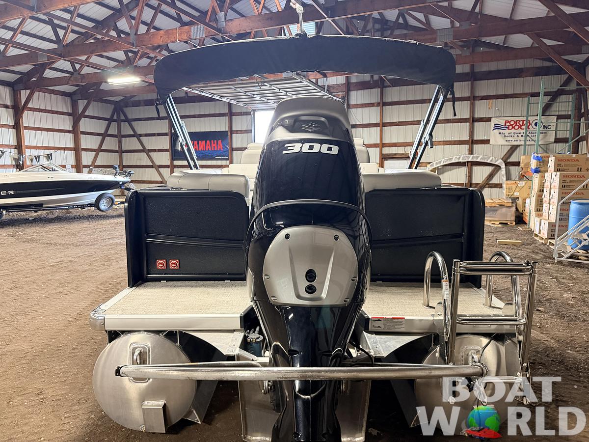 Used 2024 Premier 250 SunSation PTX Tritoon & 300HP Suzuki -$69,995