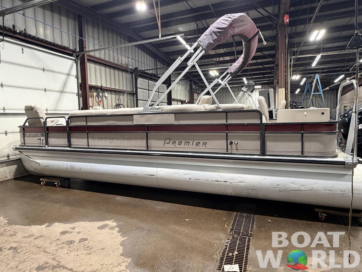 Used 2007 Premier 251 Cast-a-Way Fish & Cruise Pontoon & 115HP Mercury 4Stroke - $19,995