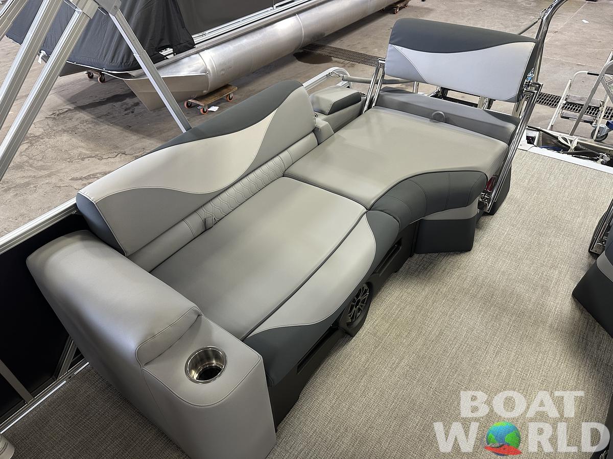 2025 Tahoe Pontoons LTZ 2385 Quad Lounge Shift Flip & Honda 4-Stroke EFI