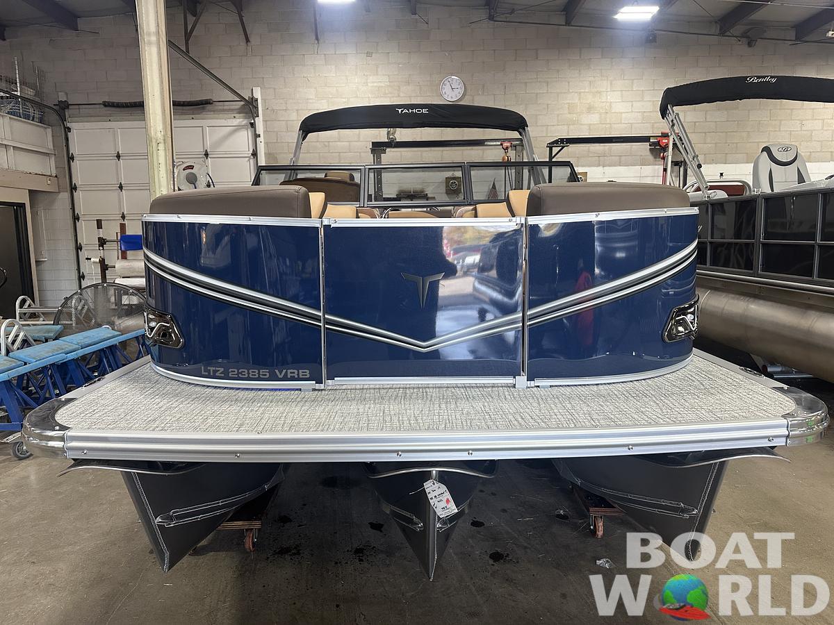 2025 Tahoe Pontoons LTZ 2385 Swingback (VRB) Windshield Tritoon & Honda 4-Stroke EFI