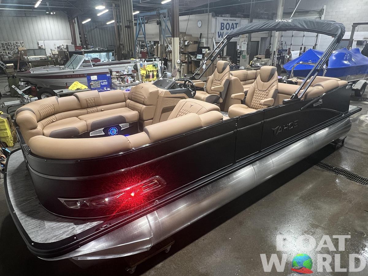 2026 Tahoe Pontoons Cascade 2385 Quad Lounge Tritoon