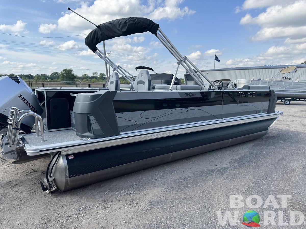 2025 Tahoe Pontoons GEOfish 2385 Rear Fish & Honda 4-Stroke EFI