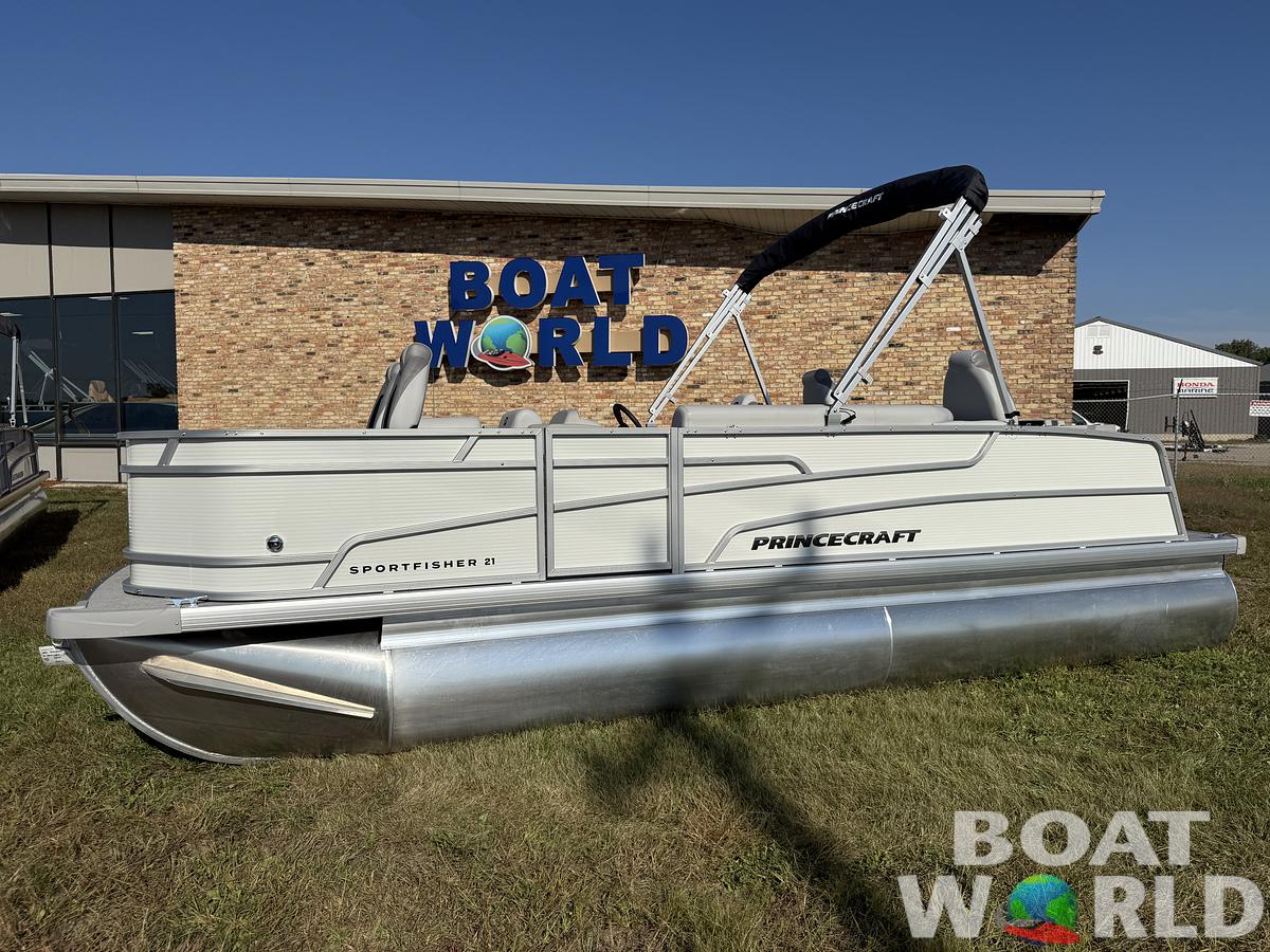 2026 Princecraft 21 Sportfisher 4-S Quad Fish Pontoon
