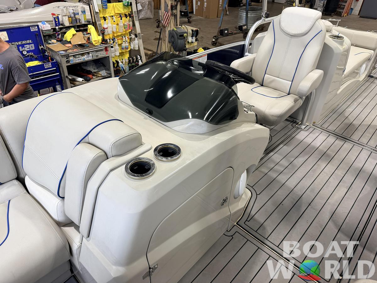 Used 2017 Sylvan S3 Rear Lounge with Sport Tower & 150HP Yamaha SHO VMAX - $39,995