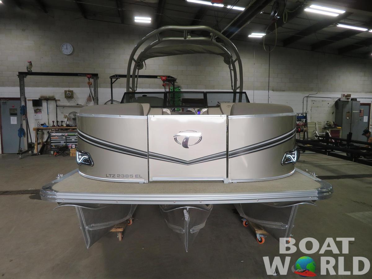 2024 Tahoe Pontoons LTZ 2385 Elite Windshield Tritoon & Suzuki 200HP 4-Stroke EFI