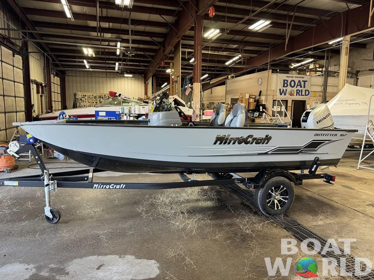 2025 Mirrocraft F167 Side Console & Honda 60HP 4-Stroke EFI