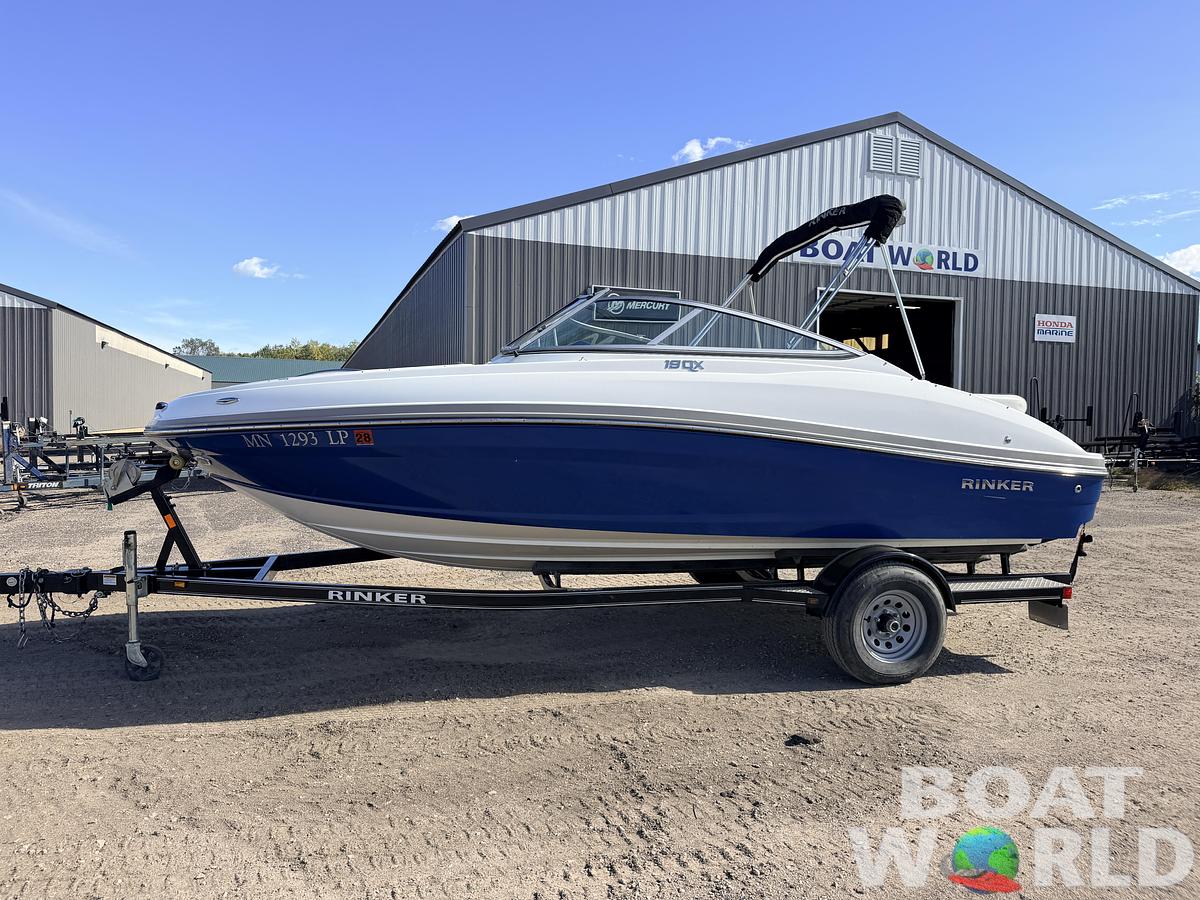 Used 2017 Rinker QX19 Bowrider & 250HP 4.5L V6 Mercruiser -$17,995