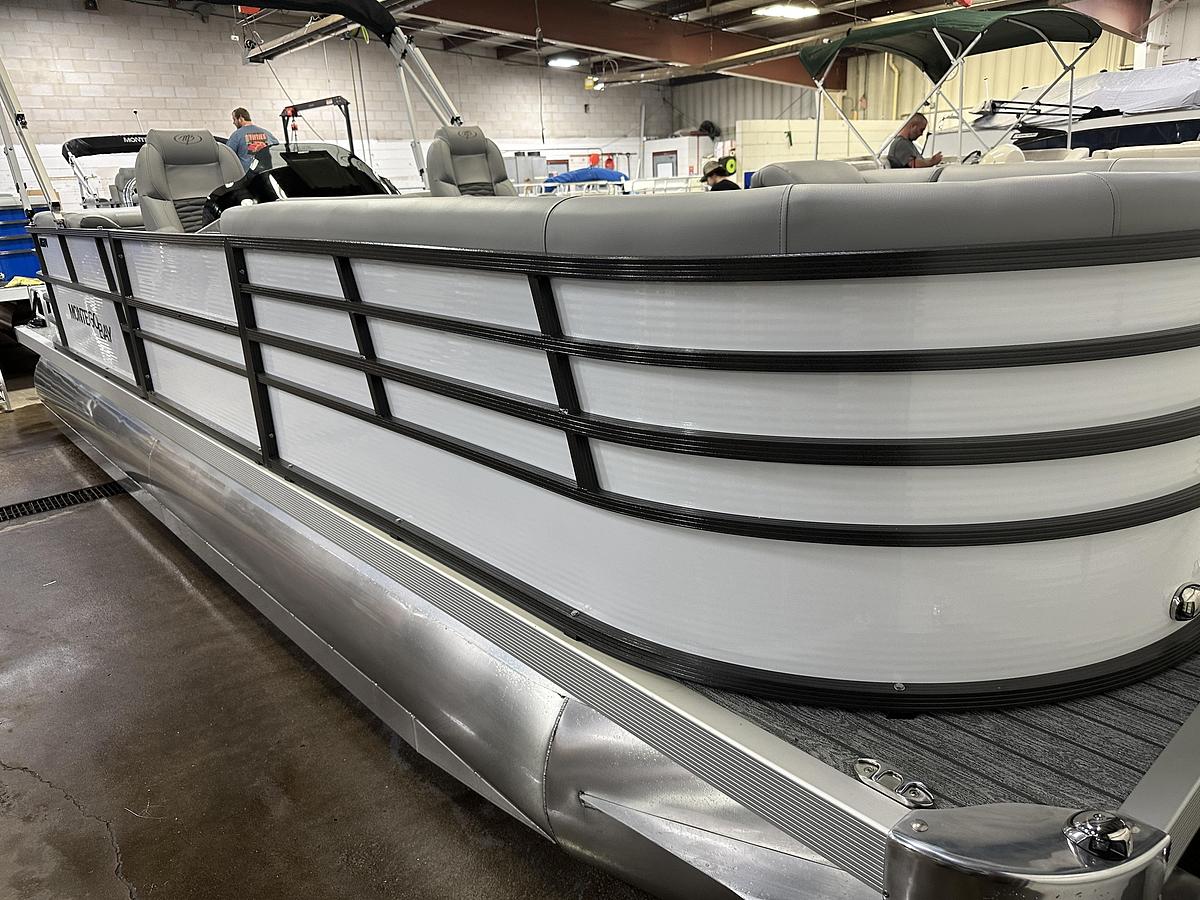 2023 Montego Bay TT8524 Quad Lounge 225HP Honda Tritoon Pontoon