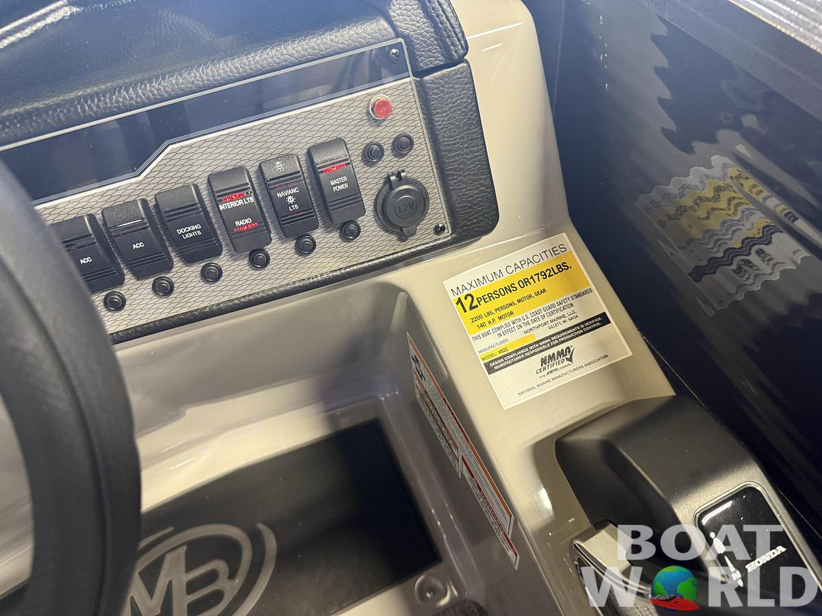 Used 2026 Montego Bay 8522 Quad Lounger BR Deluxe Pontoon 