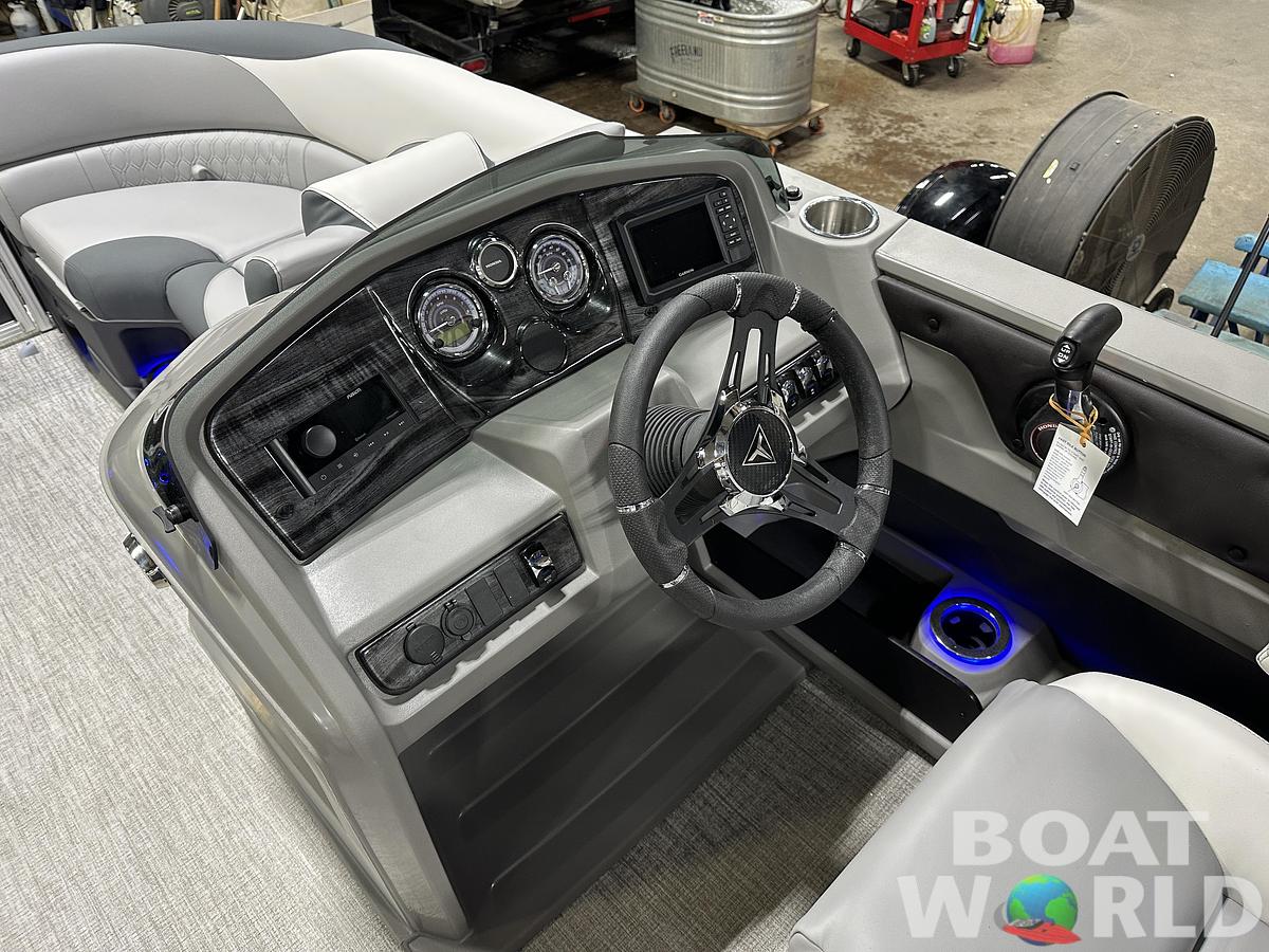 2025 Tahoe Pontoons LTZ 2385 Quad Lounge Tritoon & Honda 4-Stroke EFI