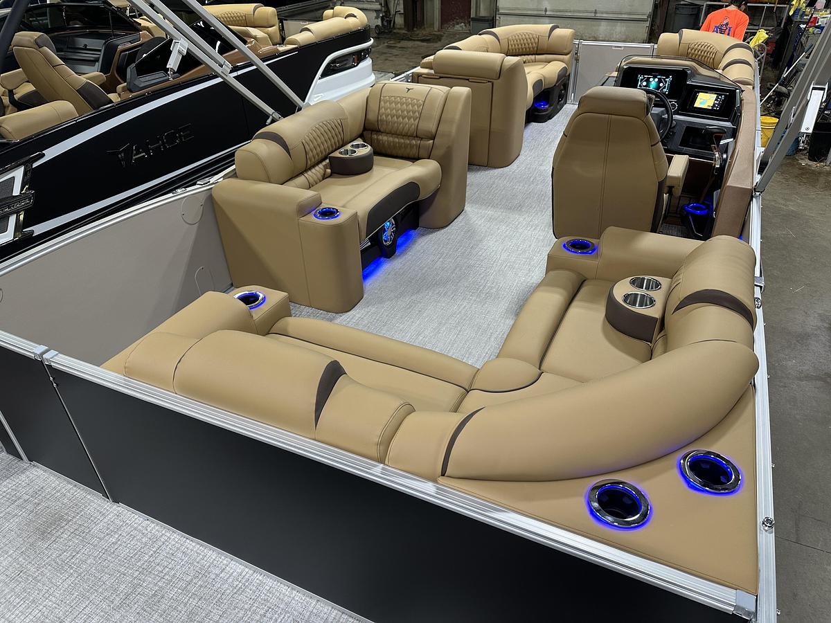 2025 Tahoe Pontoons Cascade 2385 Elite Tritoon & 225HP