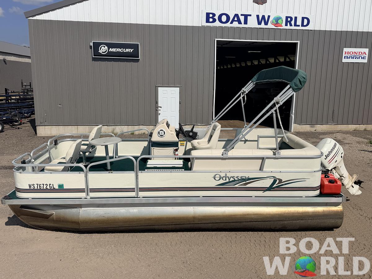 Used 2003 Odyssey 1903 Fish & Cruise & 40HP Johnson 4Stroke -$10,995