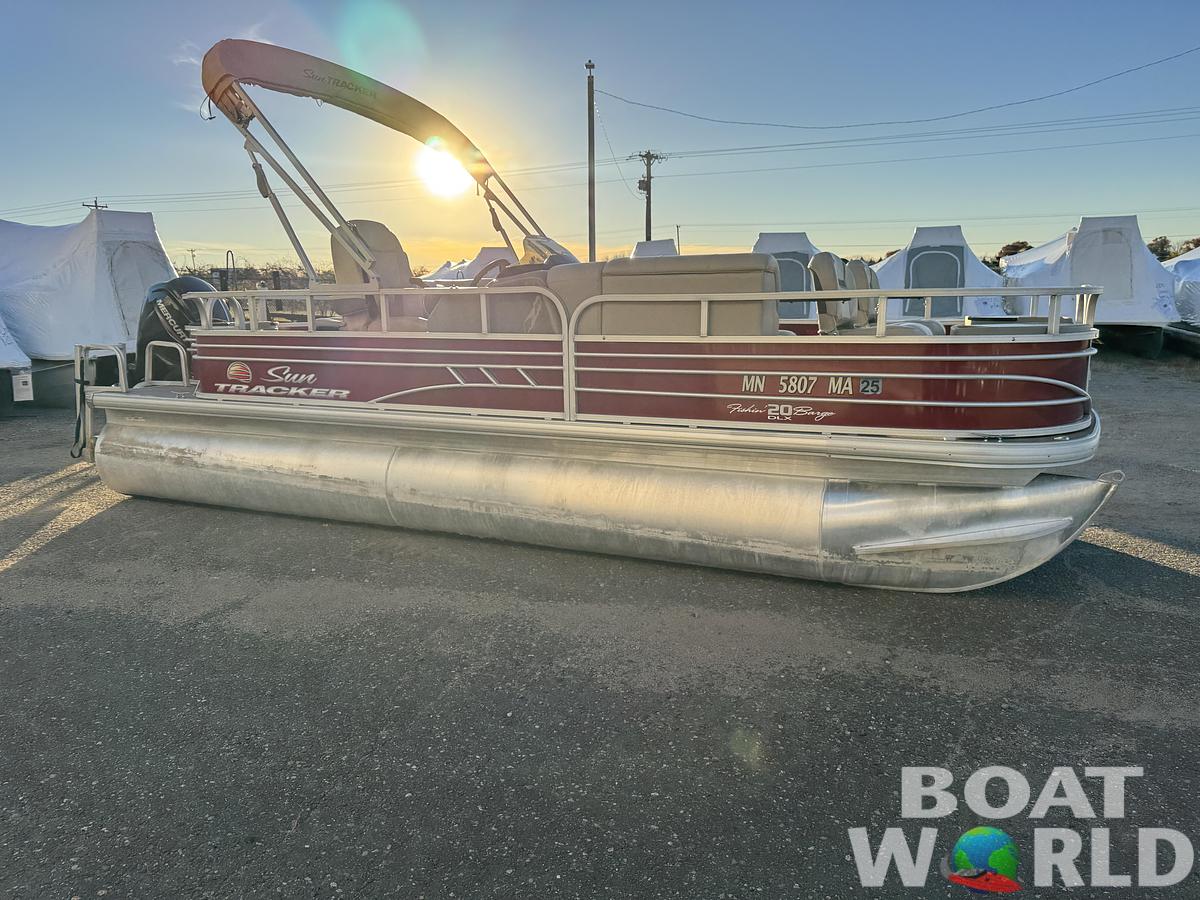 Used 2020 Sun Tracker Fishin Barge 20 DLX Pontoon