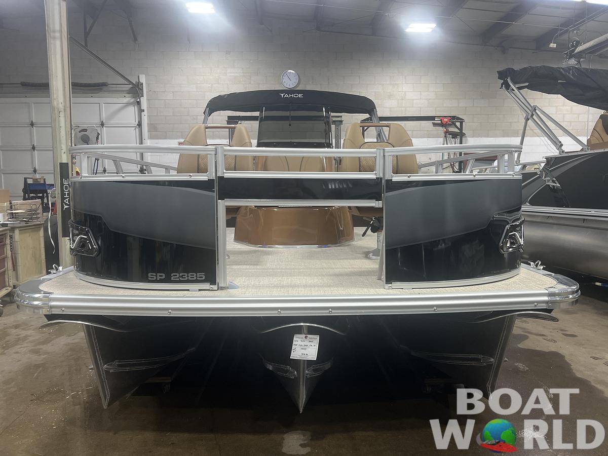 2026 Tahoe Pontoons Sport 2385 Center Console Fish Tritoon