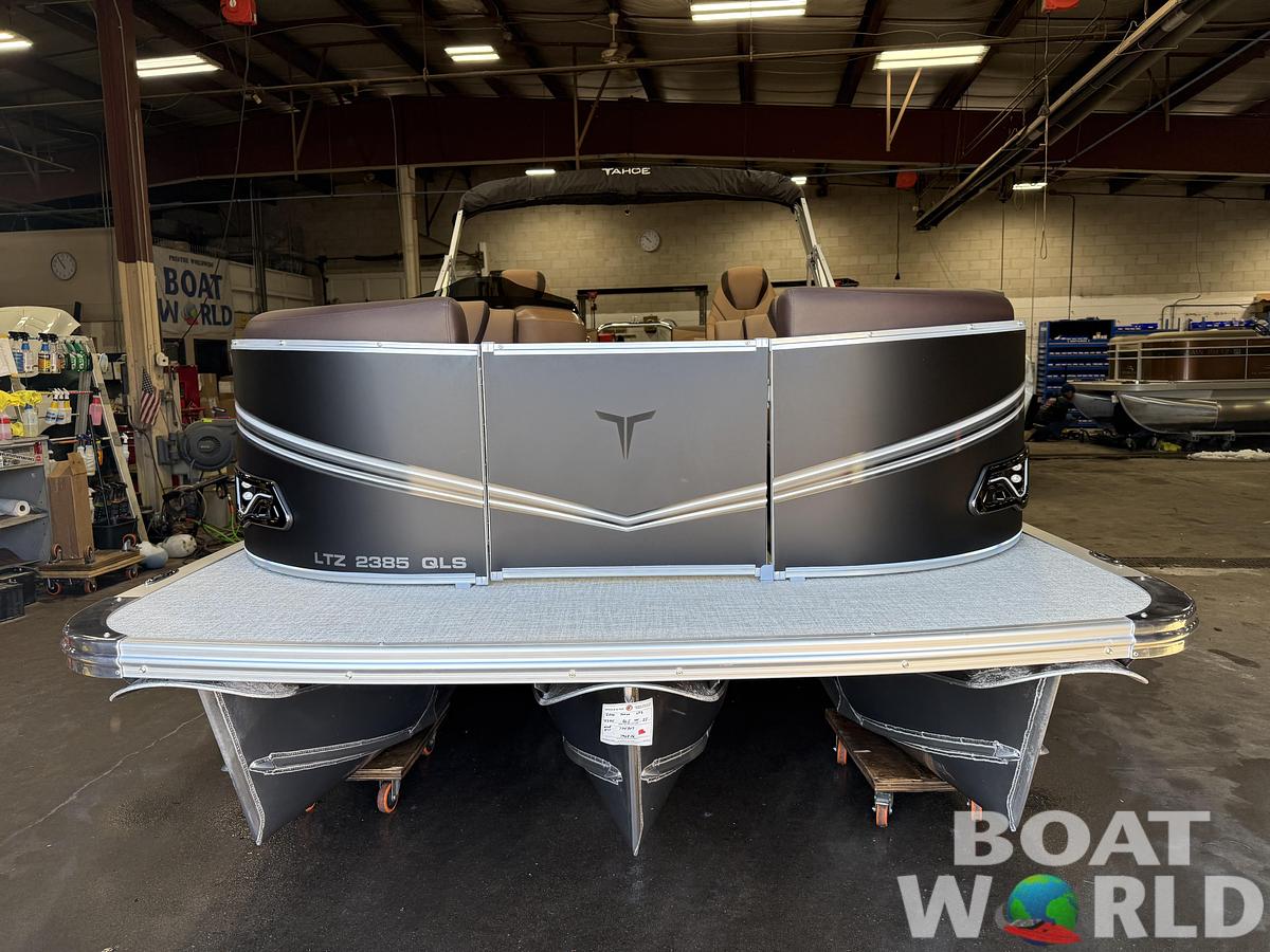 2026 Tahoe Pontoons LTZ 2385 Quad Lounge Shift SS Tritoon 
