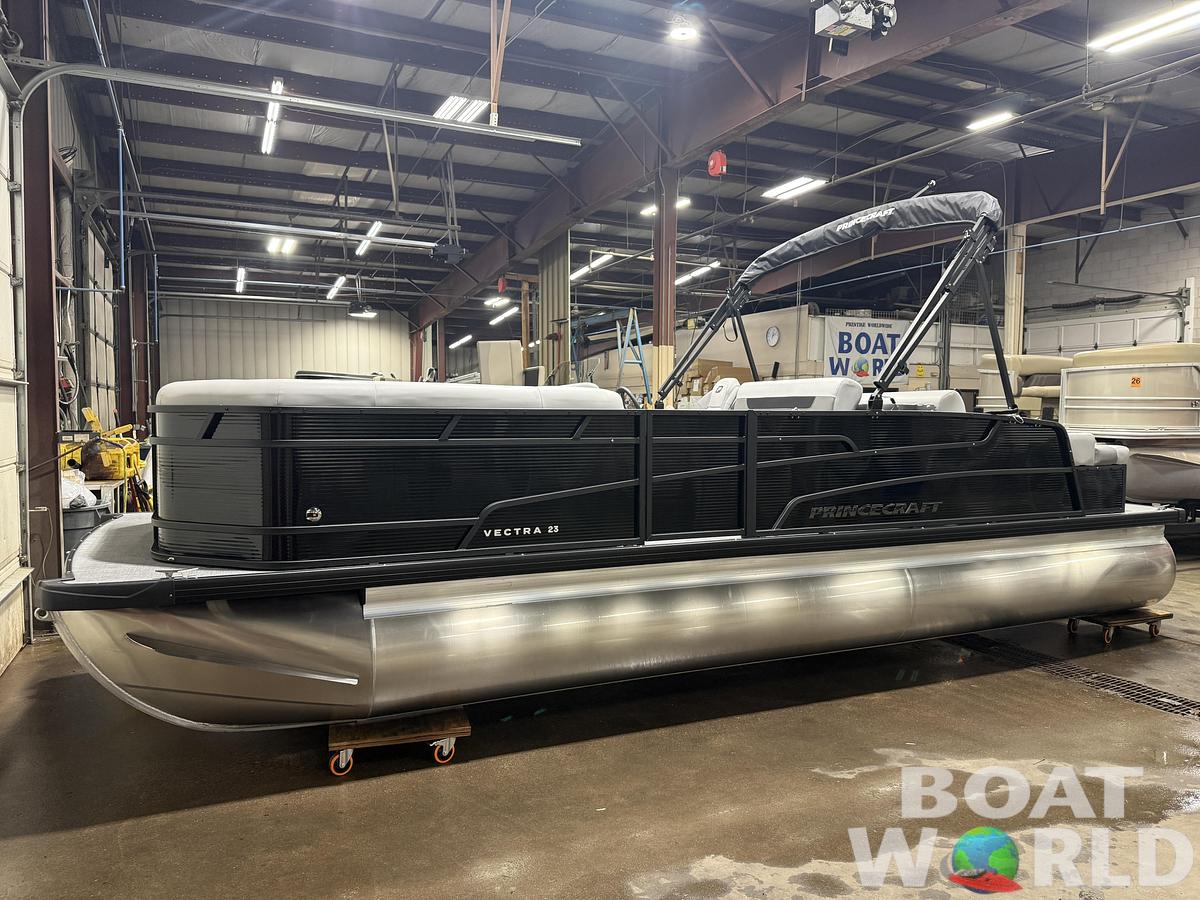 2026 Princecraft Vectra 23 RL Dinette Swingback Pontoon 