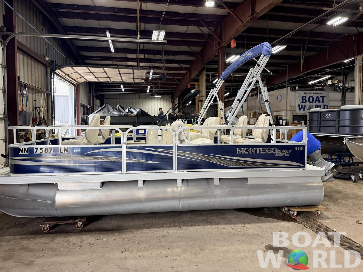 Used 2017 Montego Bay 8518 4-PT & 40HP Honda 4Stroke -$18,995