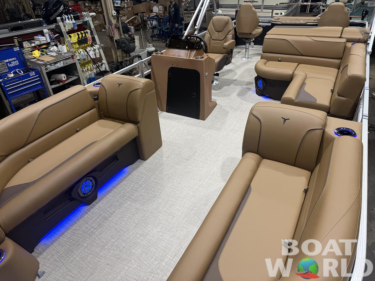 2026 Tahoe Pontoons Sport 2385 Rear Fish Tritoon