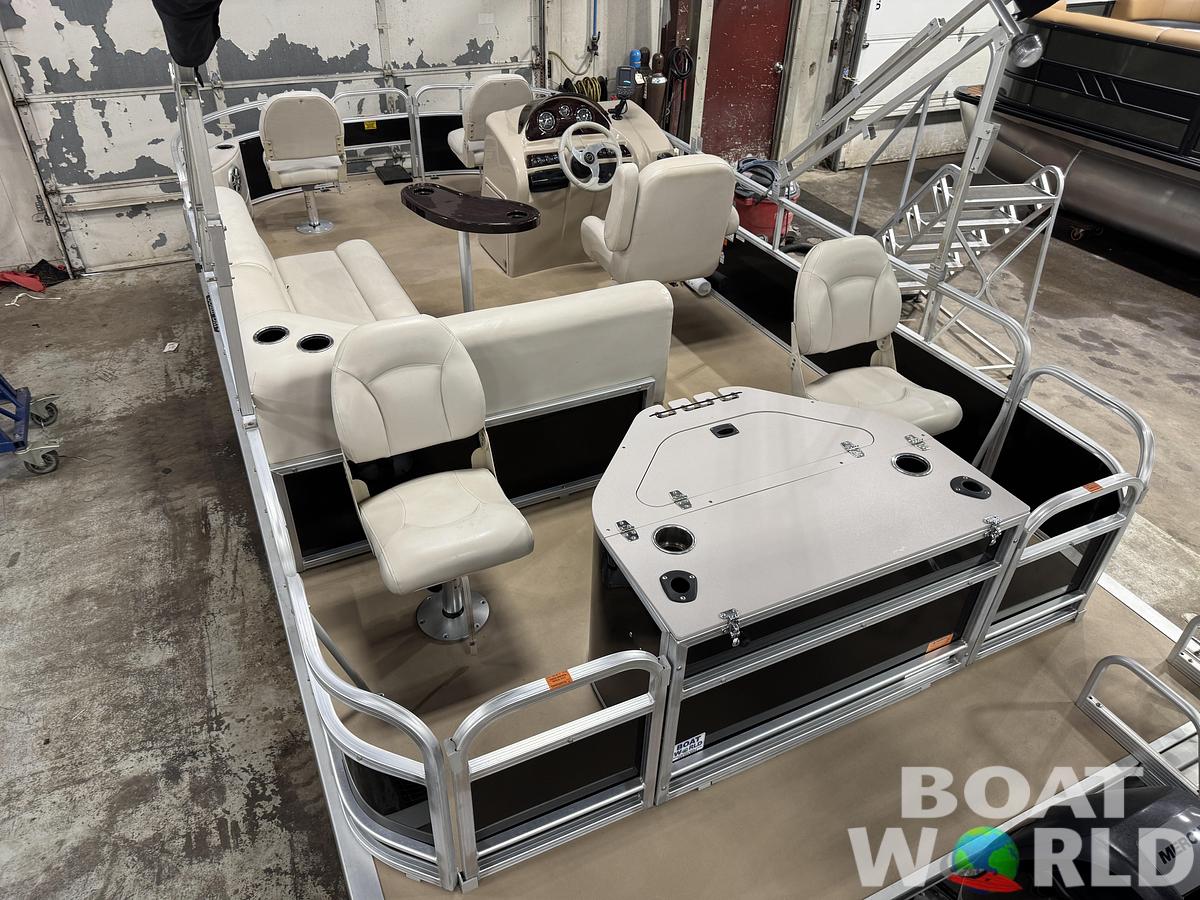 Used 2015 South Bay S20 Quad Fish Pontoon