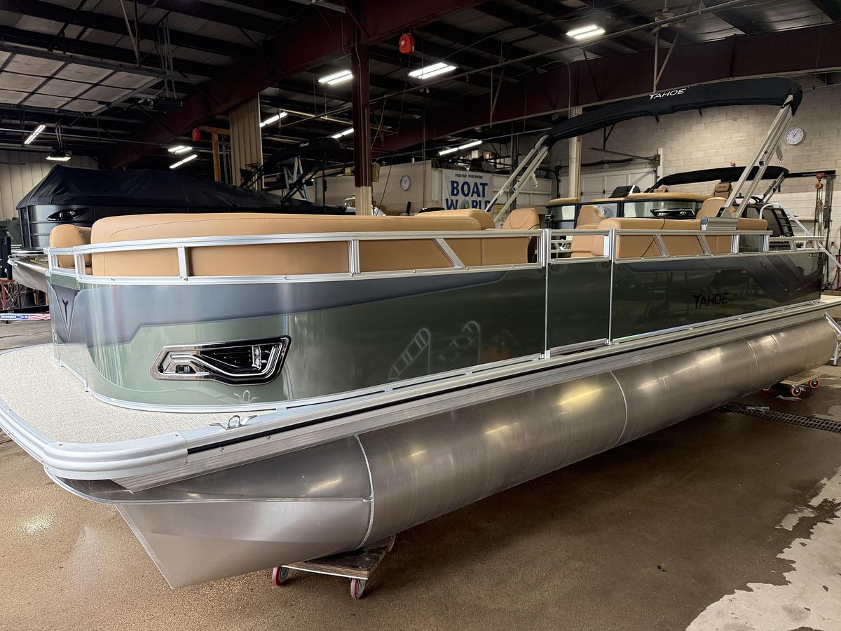 Used 2026 Tahoe Pontoons Sport 2385 Rear Fish & Honda 4-Stroke EFI