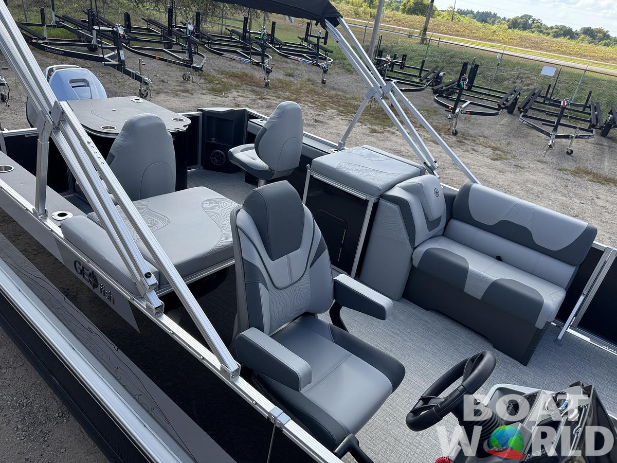2025 Tahoe Pontoons GEOfish 2385 Rear Fish & Honda 4-Stroke EFI