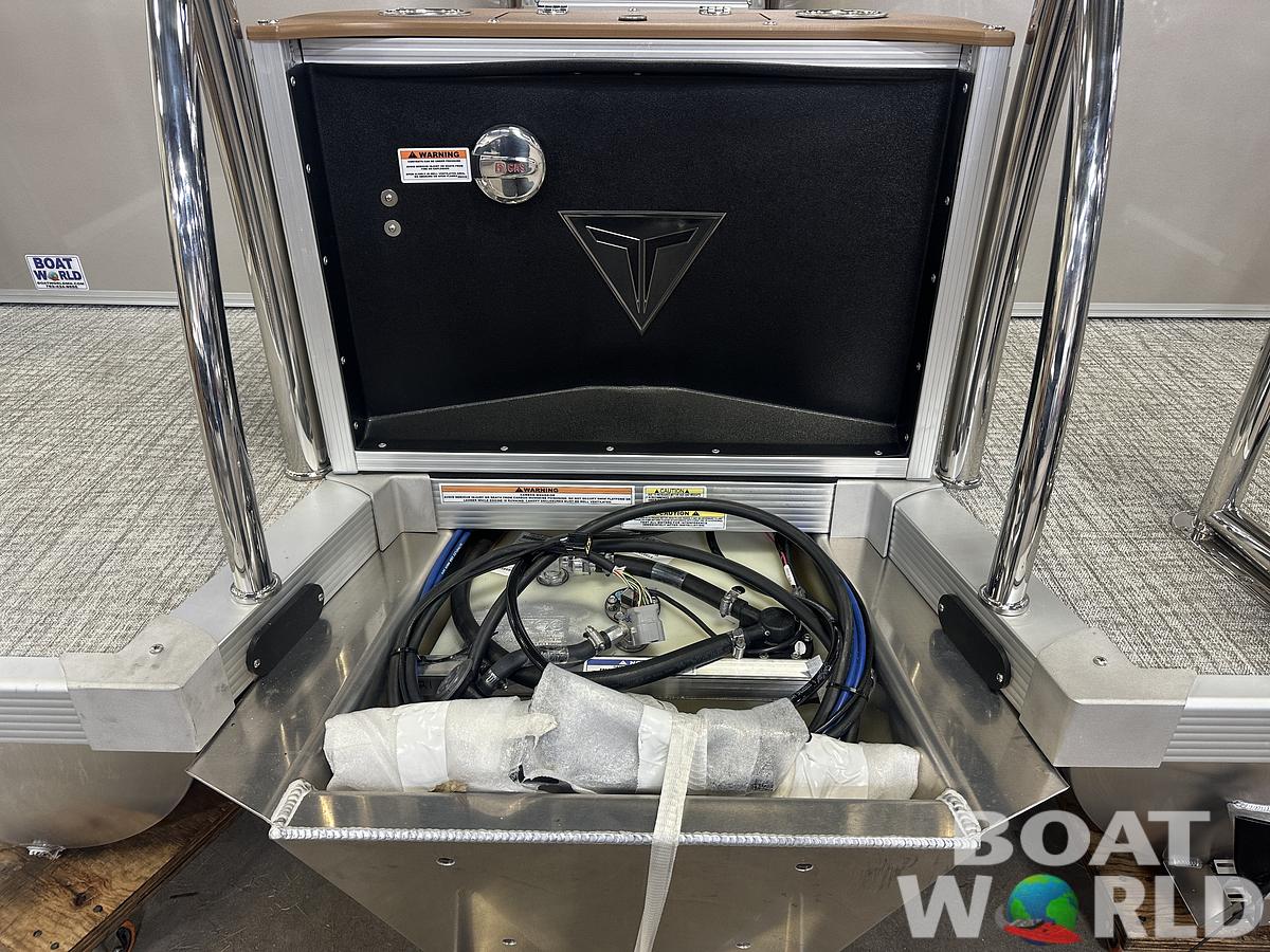 2025 Tahoe Pontoons Cascade 2385 Quad Lounge & Honda 4-Stroke EFI