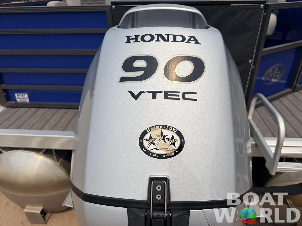 Used 2021 Montego Bay 8522 Fish & Cruise Deluxe Pontoon & 90HP Honda 4Stroke -$29,995