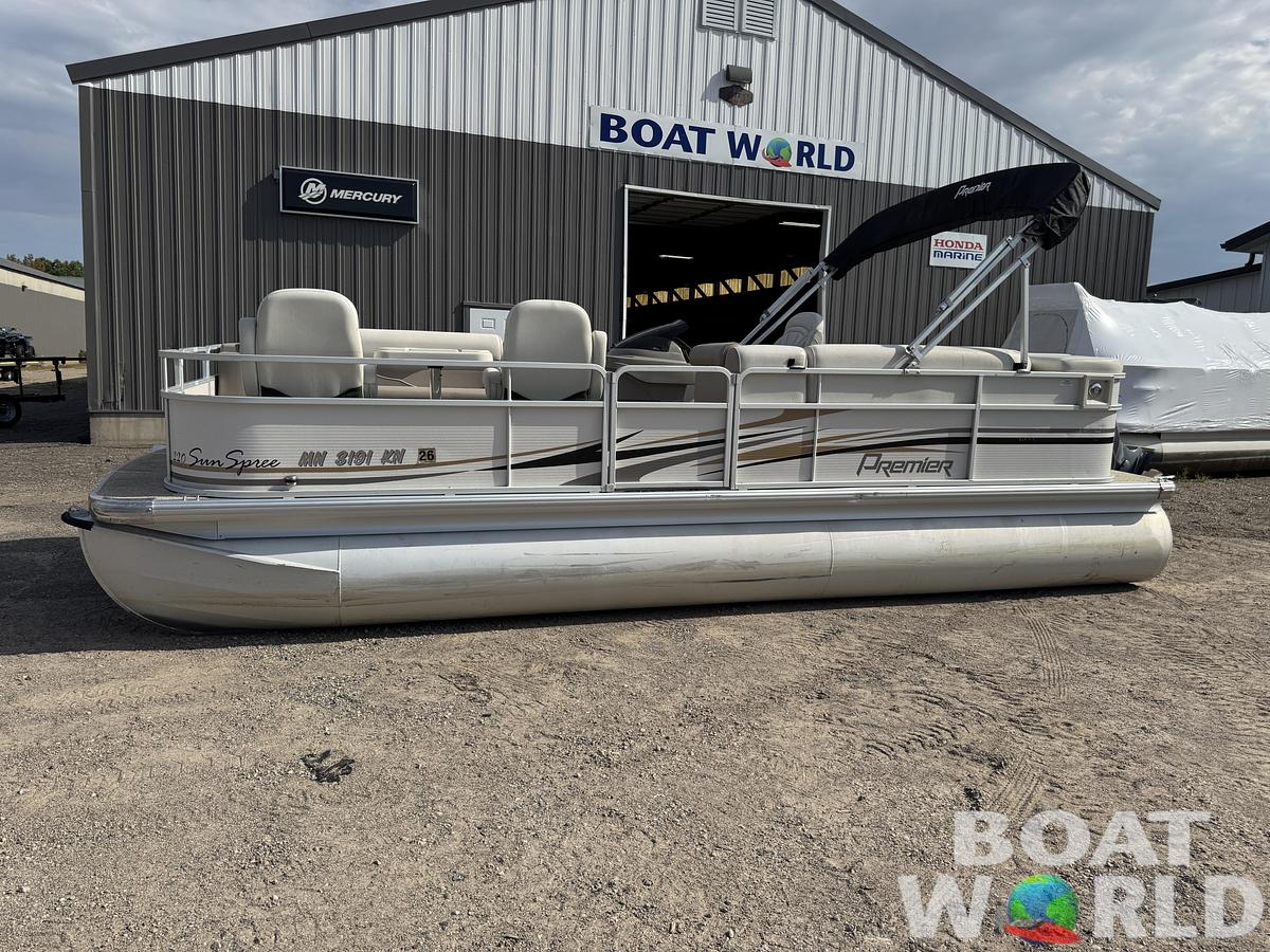 Used 2009 Premier 220 SunSpree DL Pontoon