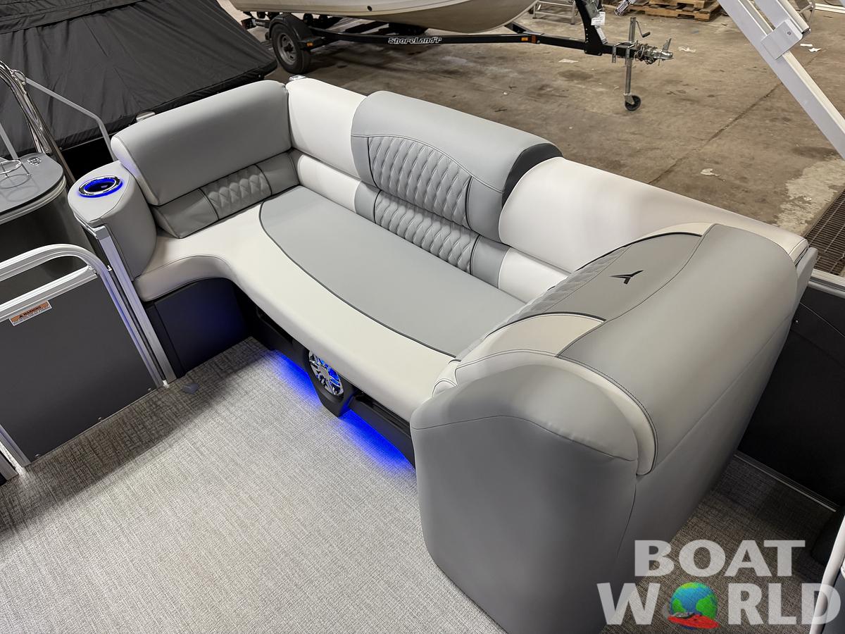 2025 Tahoe Pontoons Cascade 2385 Quad Lounge Tritoon & Honda 4-Stroke EFI