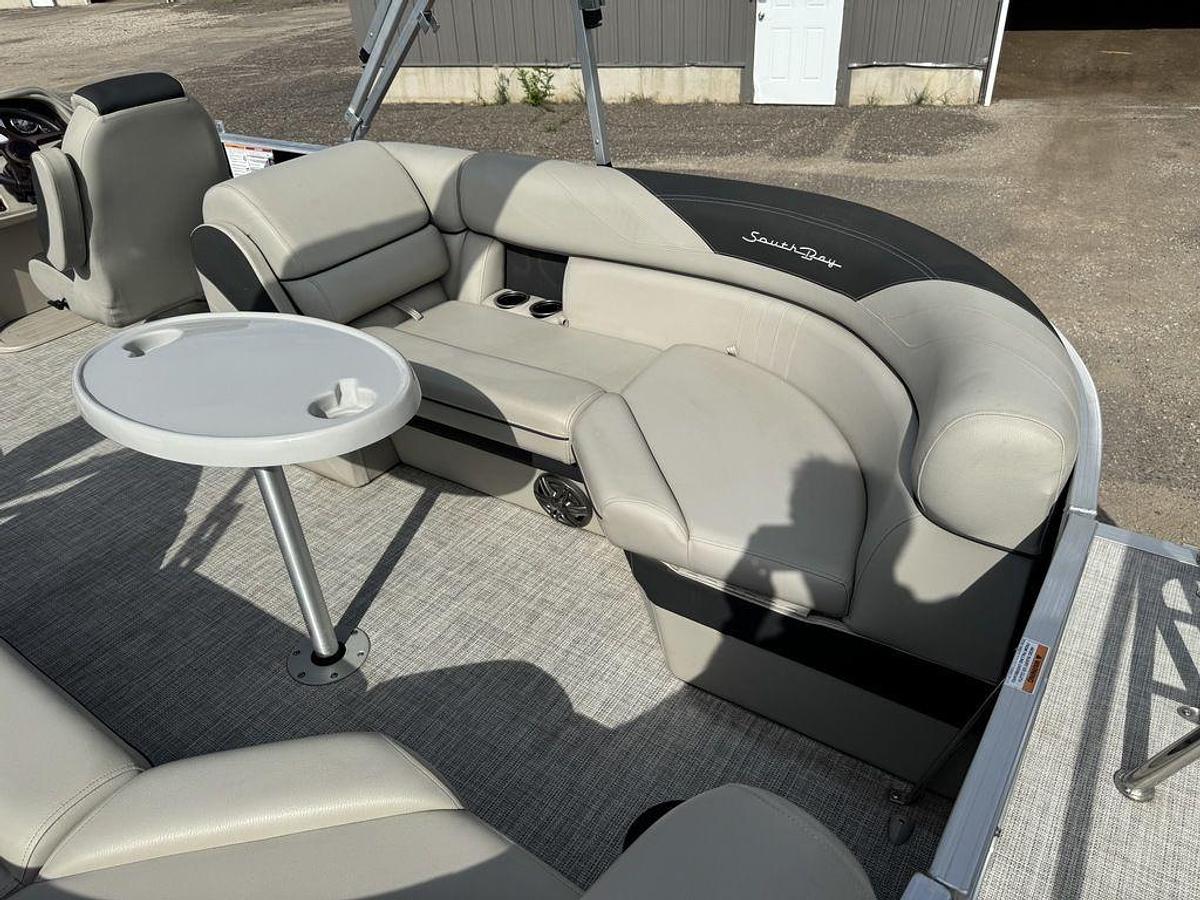 Used 2023 South Bay 224RS LE Pontoon & 140HP Suzuki 4-Stroke EFI