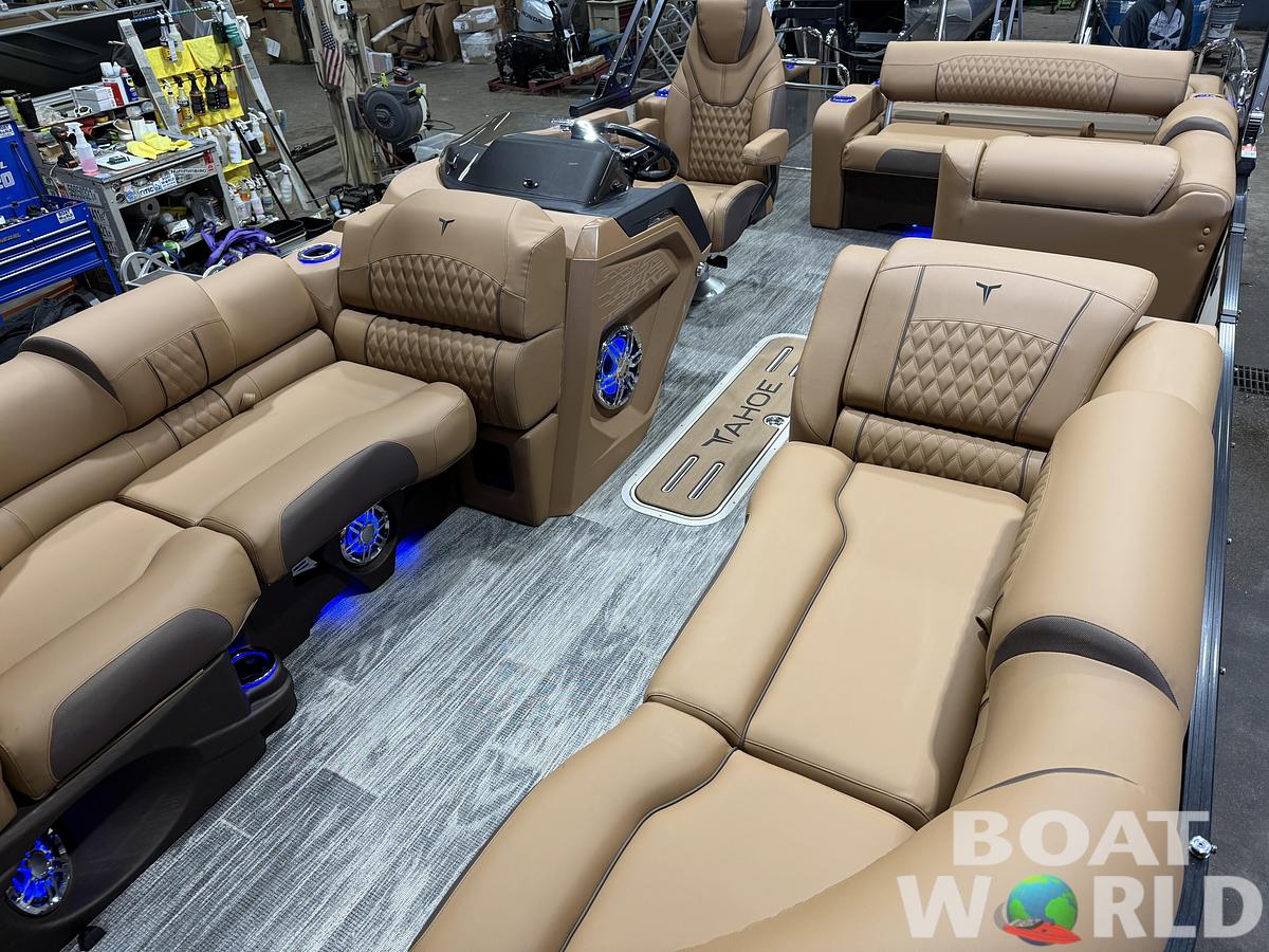 2026 Tahoe Pontoons Cascade 2385 Swingback (VRB) Tritoon 