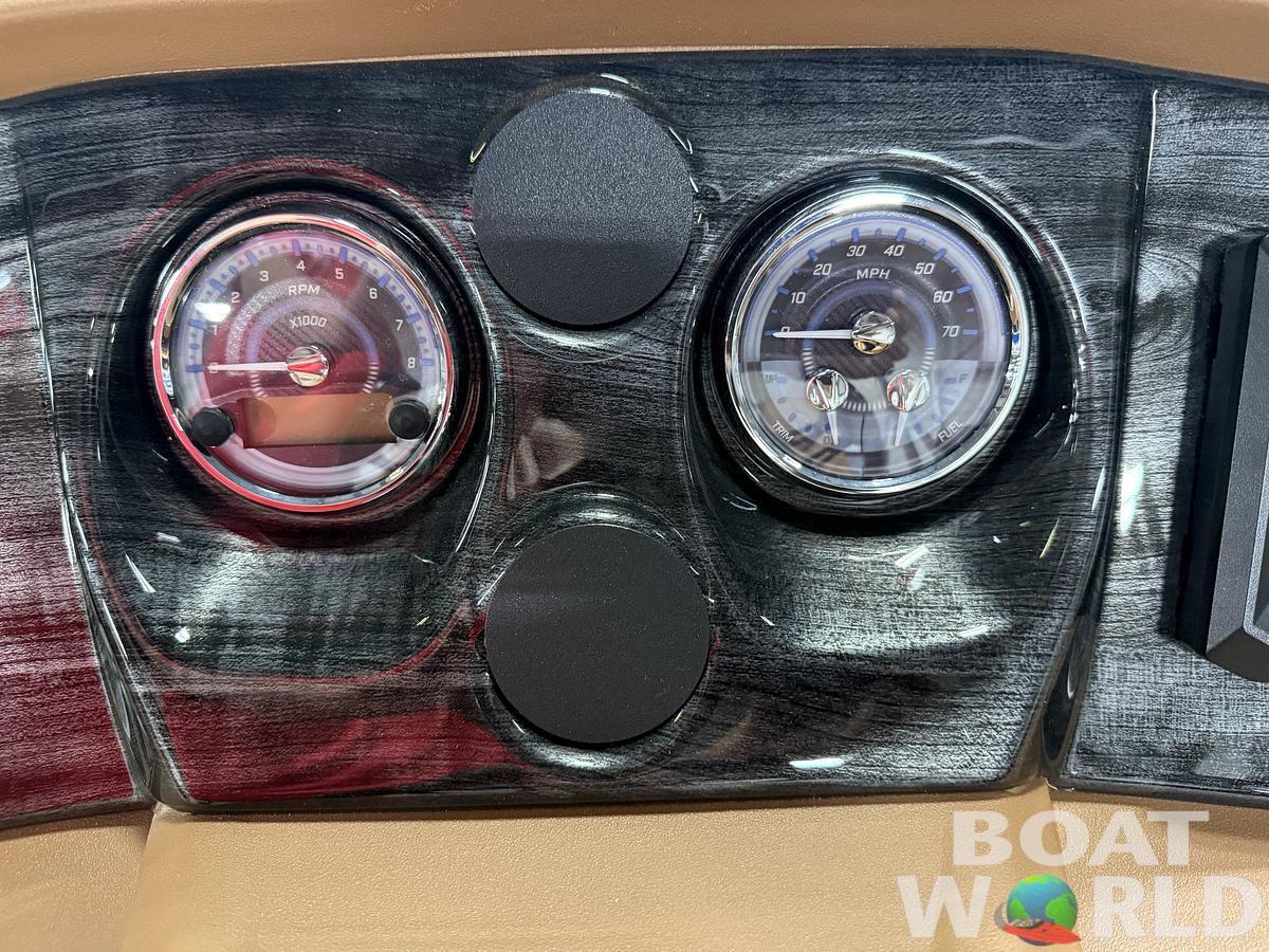 2025 Tahoe Pontoons LTZ 2385 Quad Lounge Shift Flip & Honda 4-Stroke EFI