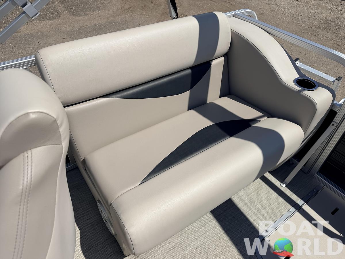 Used 2020 Princecraft Brio E 17 Pontoon & Torqueedo Electric Outboard - $19,995