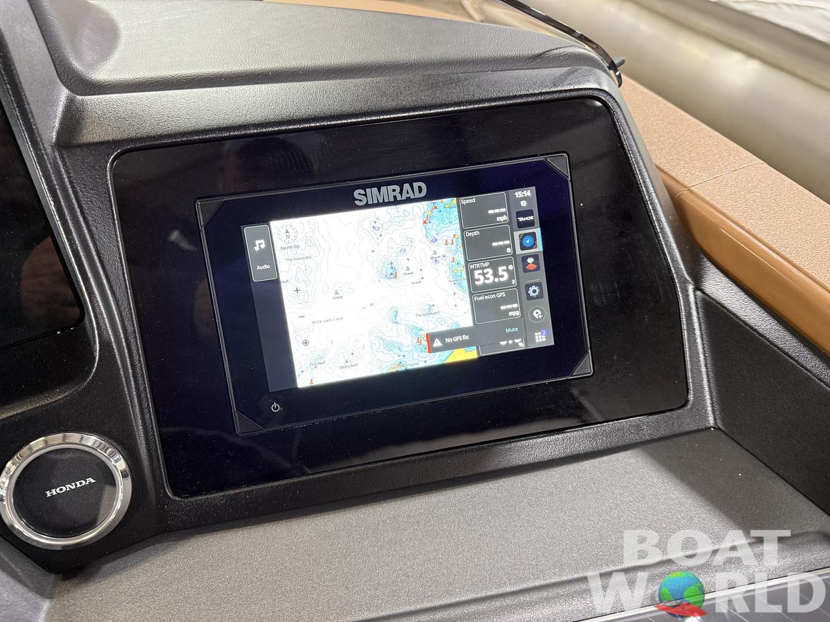 2025 Tahoe Pontoons Cascade 2385 Quad Lounge & Honda 4-Stroke EFI