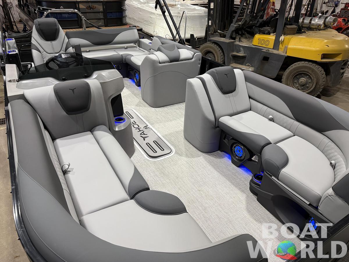 2026 Tahoe LTZ 300HP VRB 2385 Swingback Tritoon $68,995
