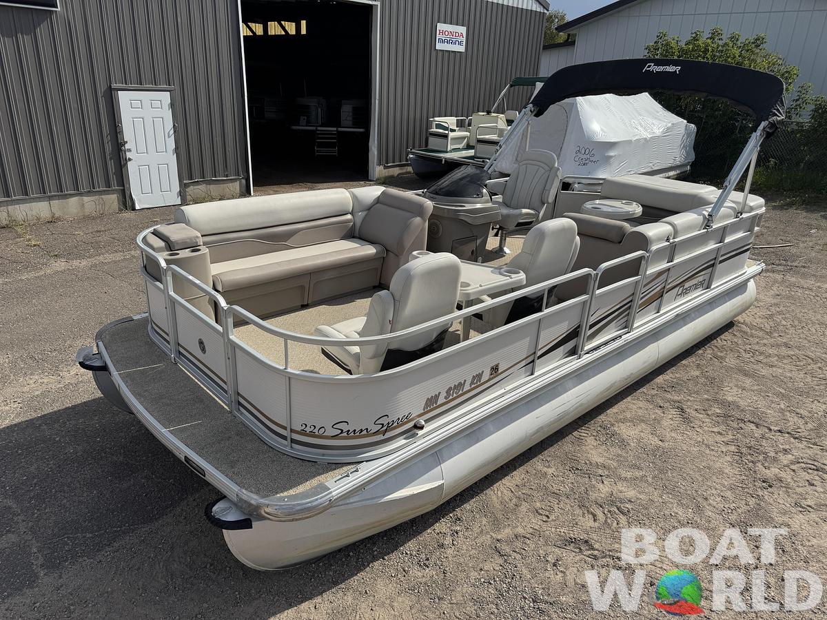 Used 2009 Premier  220 SunSpree DL Pontoon